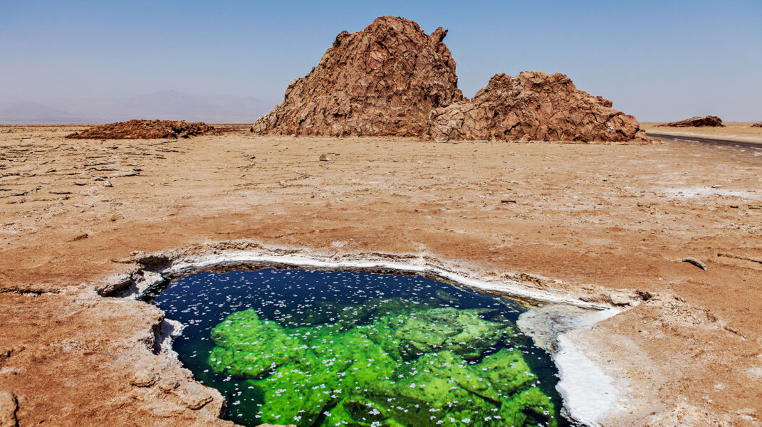 Geological curiosity in the Ethiopian desert. (Wuthrich Didier / Shutterstock)